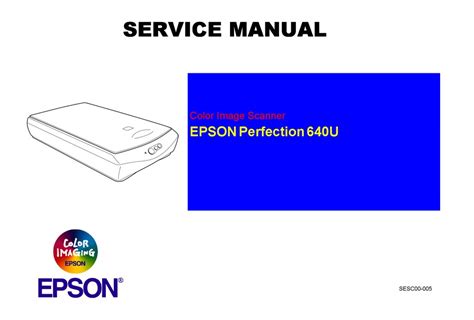 Epson Perfection 640U Driver: Installation and Troubleshooting Guide